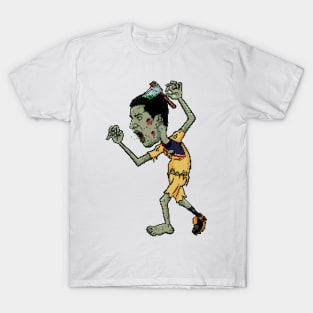 8 Bit Zombie Cecilio Dominguez T-Shirt